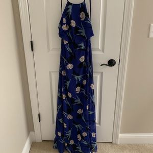 Beautiful blue maxi dress